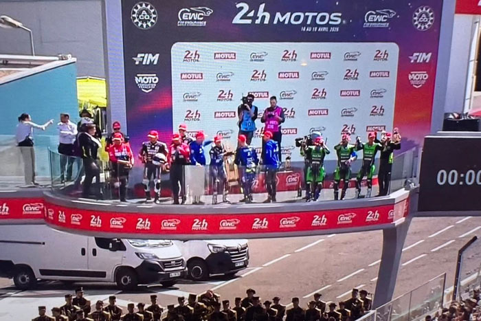 EWC ル・マン24時間耐久ロードレース　3位表彰台を獲得