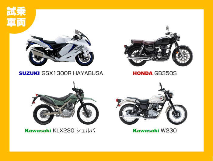 中古車試乗会車両